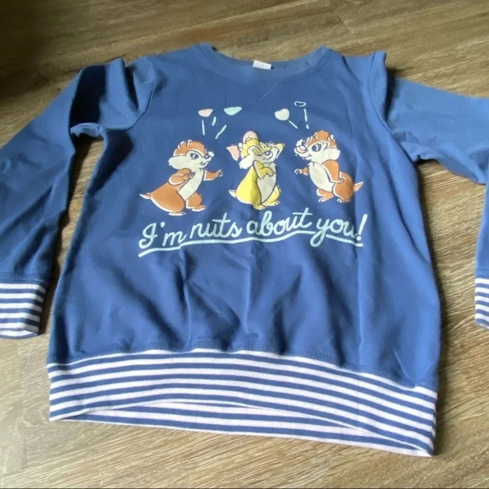 Disney Long Sleeve‎ Sleep Shirt Size M (7-9) Women’s